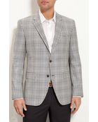 Boss Black The Smith Gingham Plaid Sportcoat - Lyst
