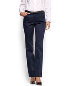 Mango Slimleg Cropped Trousers - Lyst