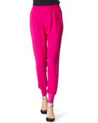 Stella McCartney Crepe Jogging Trousers - Lyst