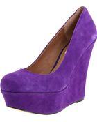 Steve Madden Pammyy Platform Wedges - Lyst