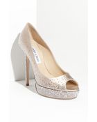 Jimmy Choo Salt Platform Pump - Lyst