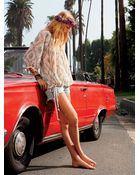 Free People Fp One Pacific Time Blouse - Lyst