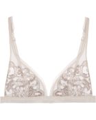 La Perla Vintage Lace and Stretch-mesh Bra - Lyst