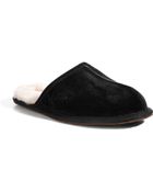 Ugg Black Suede Slipper - Lyst