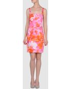 Versace Jeans Couture Short Dresses - Lyst