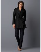 Via Spiga Scarpa Double-Breasted Skirted Trench - Lyst