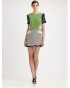 Stella McCartney Silk Multi-print Dress - Lyst