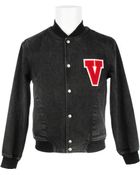 Chloë Sevigny x Opening Ceremony Denim Varsity Jacket - Lyst