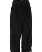 3.1 Phillip Lim Silk Crepe De Chine Gaucho Pants - Lyst