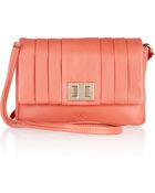 Anya Hindmarch Mini Gracie Pleated Leather Shoulder Bag - Lyst