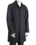 Gucci Cadet Blue Cotton Three-quarter Walking Coat - Lyst