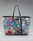 Jimmy Choo Sasha Paisley Printed Tote - Lyst