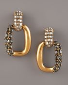 Oscar de la Renta Link Earrings - Lyst