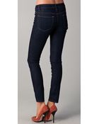 J Brand 811 Mid Rise Skinny Jeans - Lyst