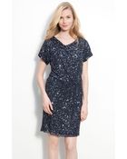 Pisarro Nights Embellished Silk Chiffon Dress - Lyst