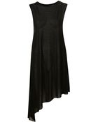 Topshop Black Split Back Cover Up - Lyst