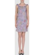 Aspesi Short Dress - Lyst