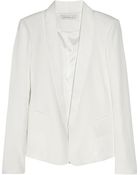 Sandro Virgule Crepe Tuxedo Jacket - Lyst