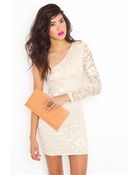 Nasty Gal Emmy Lace Dress - Lyst
