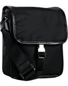Prada Black Nylon Small Travel Bag - Lyst
