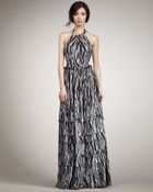 Rachel Zoe Elise Tiered Halter Gown - Lyst