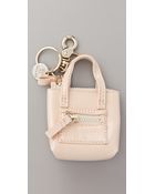 See By Chloé Zipfile Keychain - Lyst