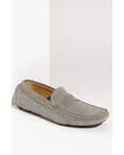Prada Suede Penny Driving Shoe - Lyst