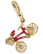 Juicy Couture Bike Charm - Lyst