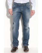 Dolce & Gabbana Washed Slim Fit Jeans - Lyst