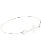 ASOS Collection Asos Skinny Cross Bangle - Lyst