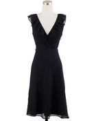 J.Crew Macie Dress in Silk Chiffon - Lyst