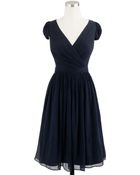 J.Crew Petite Mirabelle Dress In Silk Chiffon - Lyst