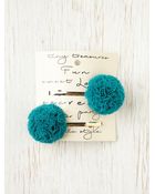 Free People Pom Pom Sliders - Lyst