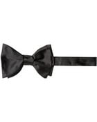 Lanvin Silk Satin Bow Tie - Lyst