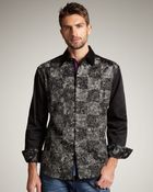 Robert Graham Ellis Embroidered Sport Shirt - Lyst