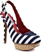 Naughty Monkey Overboard - Navy White - Lyst