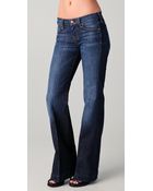 7 For All Mankind Dojo Flare Jeans - Lyst