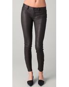 J Brand Super Skinny Leather Pants - Lyst