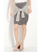 3.1 Phillip Lim Trompe Loeil Jersey Skirt - Lyst