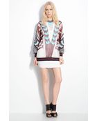 Alexander Wang Engineered Intarsia Top - Lyst