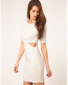 ASOS Collection Asos Bodycon with Cut Out Detail - Lyst