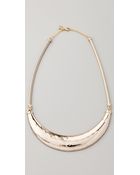 Belle Noel Molten Gold Signature Necklace - Lyst