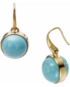 MICHAEL Michael Kors Sleek Exotics Drop Earrings - Lyst
