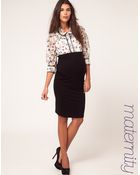 Asos Maternity Jersey Pencil Skirt - Lyst