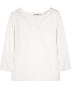 Aubin & Wills Annaside Embroidered Cotton-voile Top - Lyst