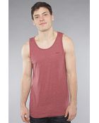 RVCA The Ttc 2 Tank in Red Grease - Lyst
