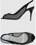 Pollini High Heeled Sandals - Lyst