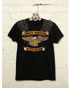Free People Vintage Studded Harley Tee - Lyst