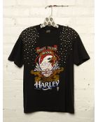 Free People Vintage Studded Harley Tee - Lyst