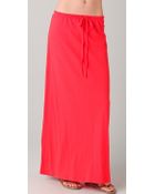 c&c california maxi skirt